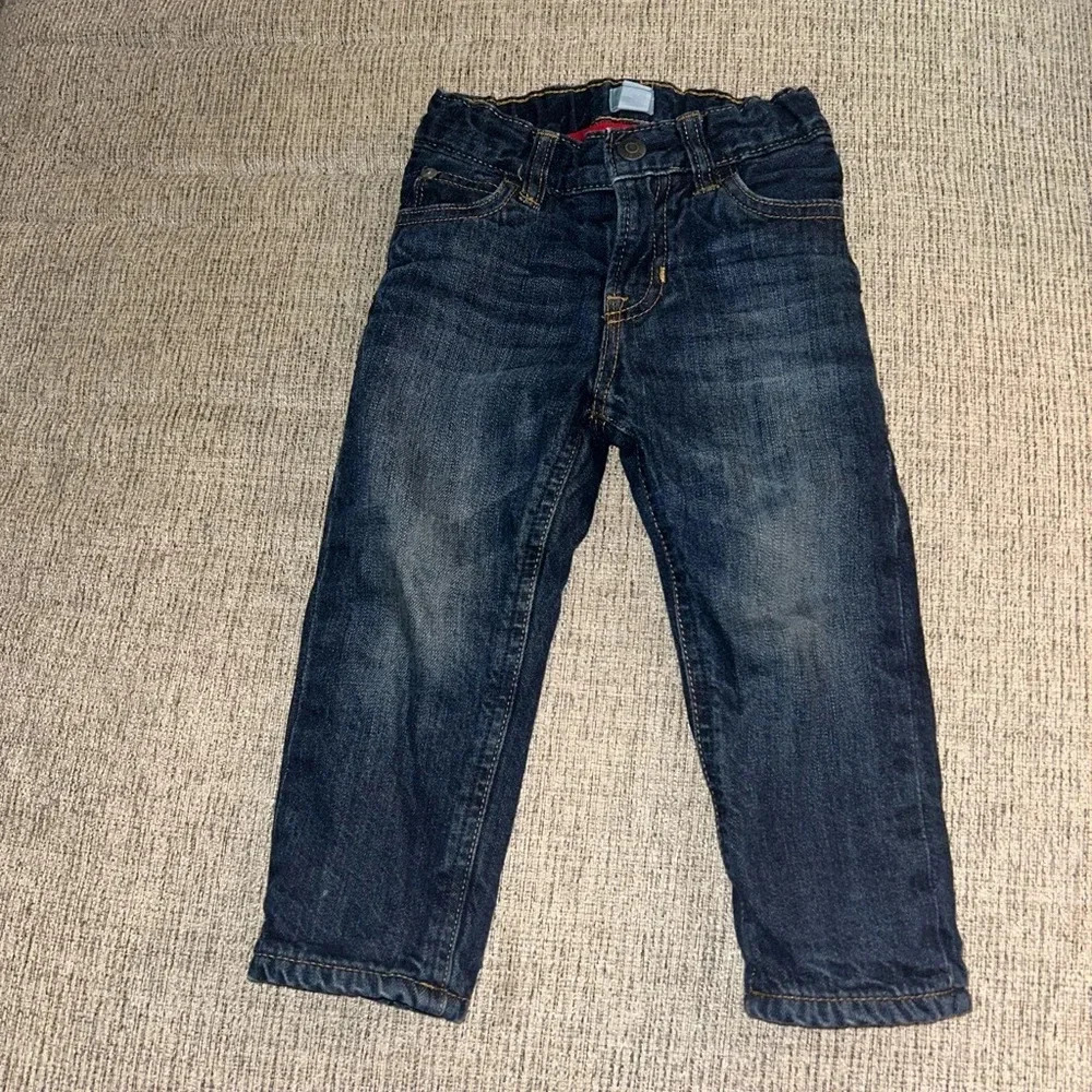 😍Baby Gap Flannel lined Jeans size 18-24 months